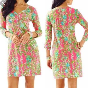 Lilly Pulitzer Palmetto 3/4 Sleeve Tshirt Dress